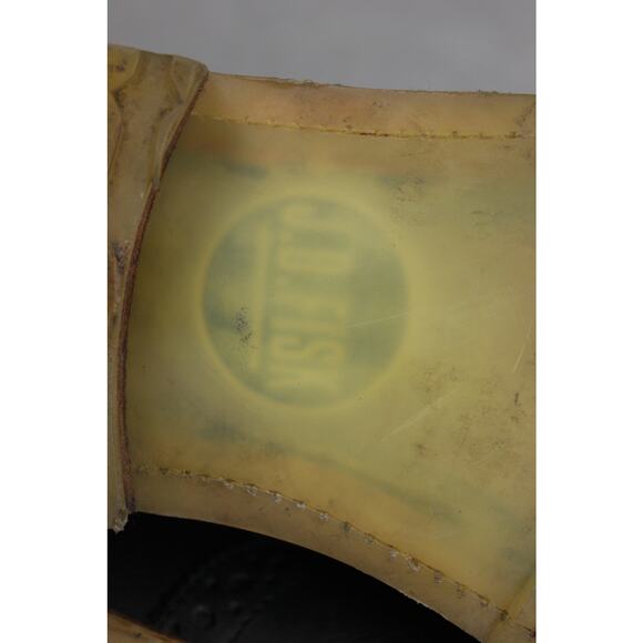 J.D. Fisk Phinney Black Ankle Boot Wingtip Brogue/Oxford Leather Mens 8.5 - Picture 8 of 13